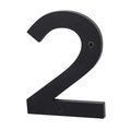 Sure-Loc Hardware Sure-Loc Hardware Zinc House Number 5, No. 2, Flat Black HN5-2 FBL